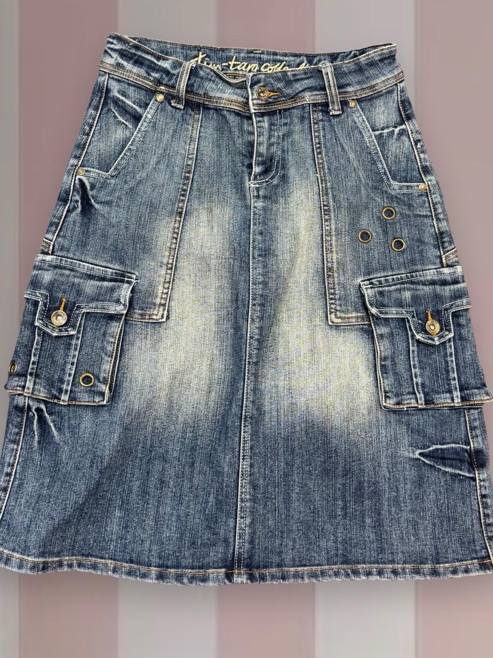 Y2K Denim Skirt